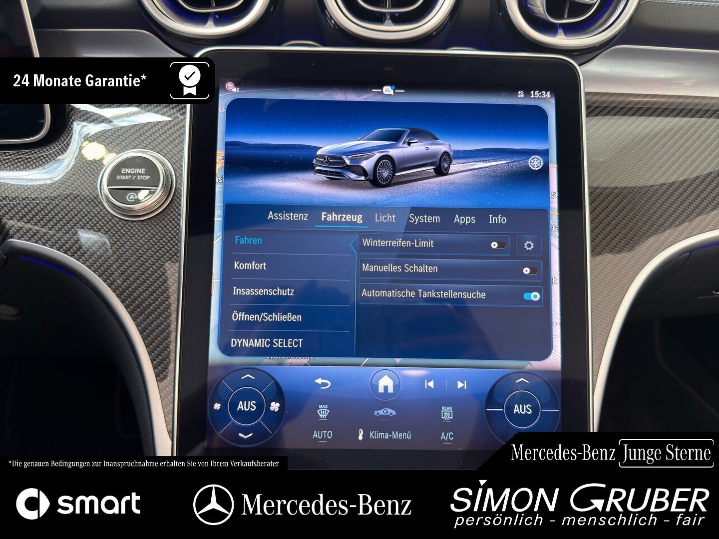 Fahrzeugabbildung Mercedes-Benz CLE 300 4M Cabrio AMG Night HUD Burm Sitzklima
