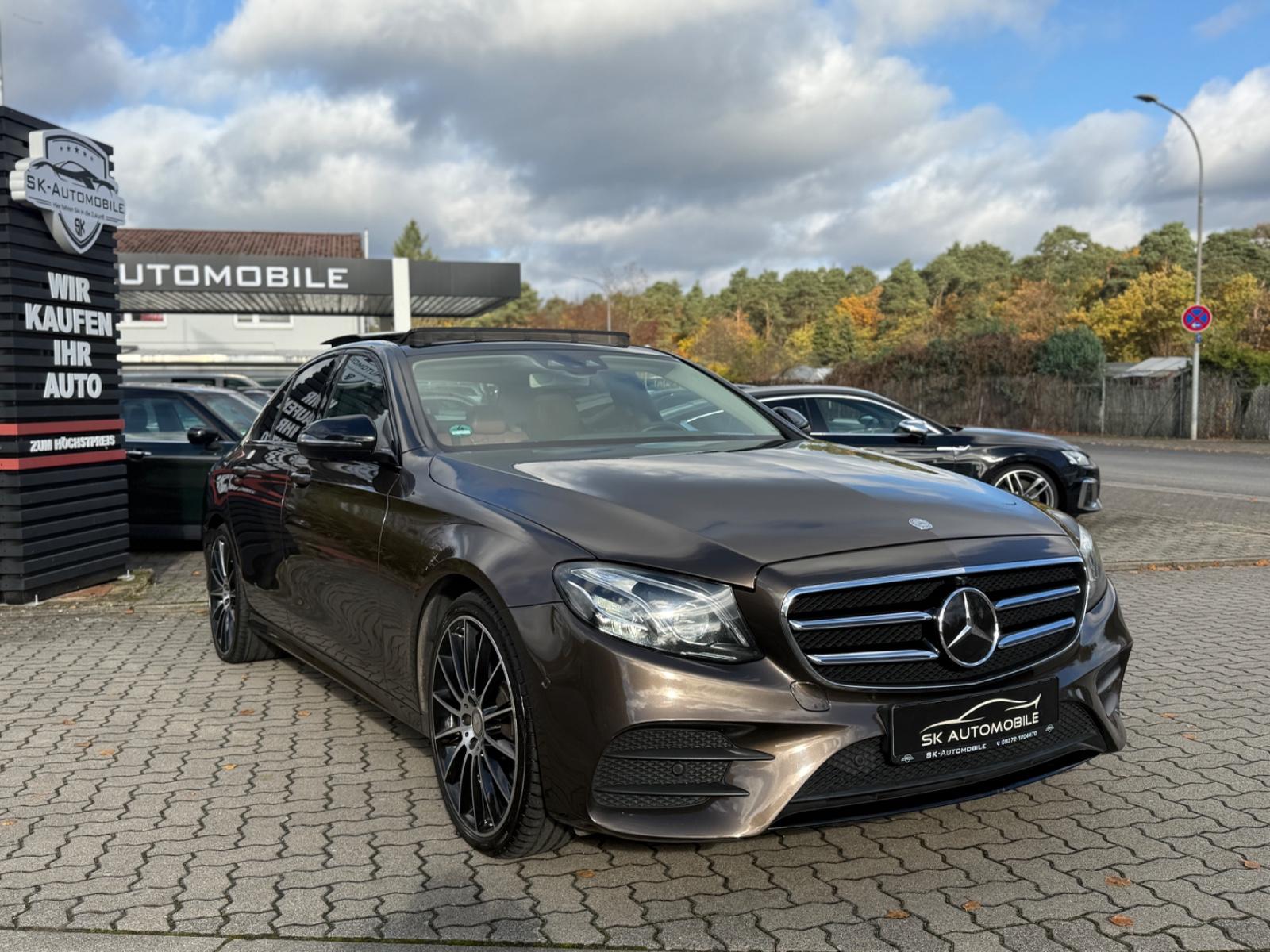 Mercedes-Benz E 350d AMG PANO-ACC-360-BURMESTER-HUD-SPUR-WIDE