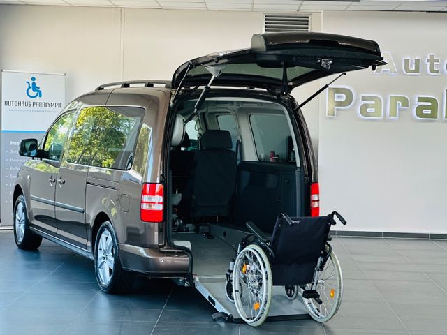 Volkswagen Caddy Maxi DSG Rollstuhlgerecht-Rampe + Ladeboy