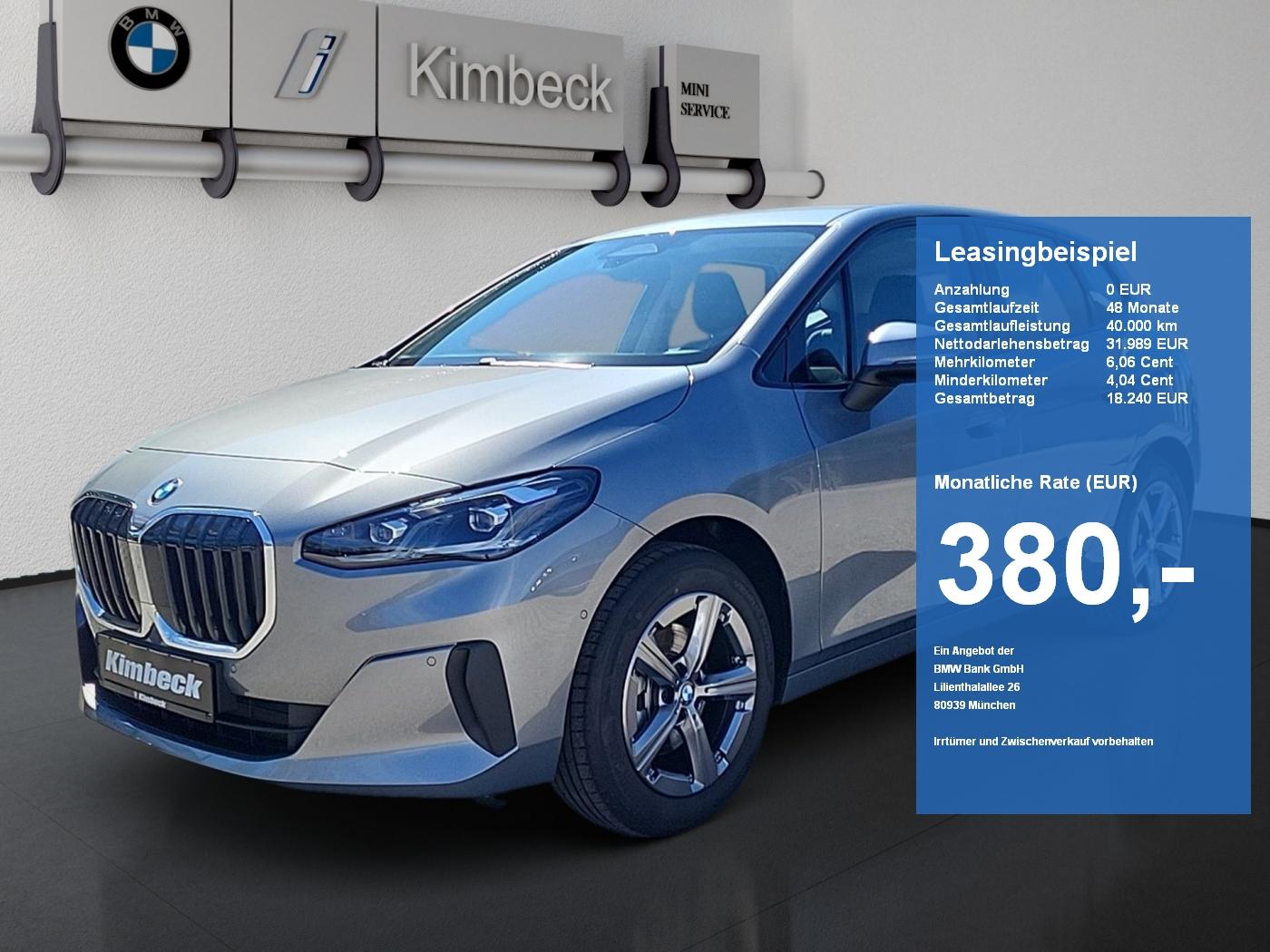 BMW 220d Active Tourer LED ParkA AHK KeyLess ActiveG