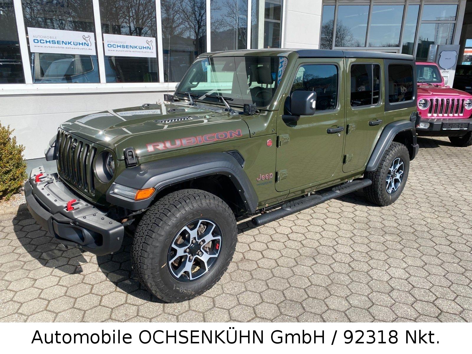 Jeep Wrangler 2.0 Unlimited Rubicon / Leder, Nav.