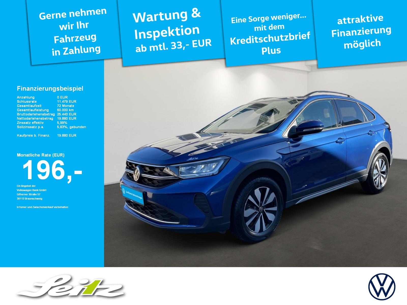 Volkswagen Taigo 1.0 TSI Move *LED*PDC*NAVI*SITZH*