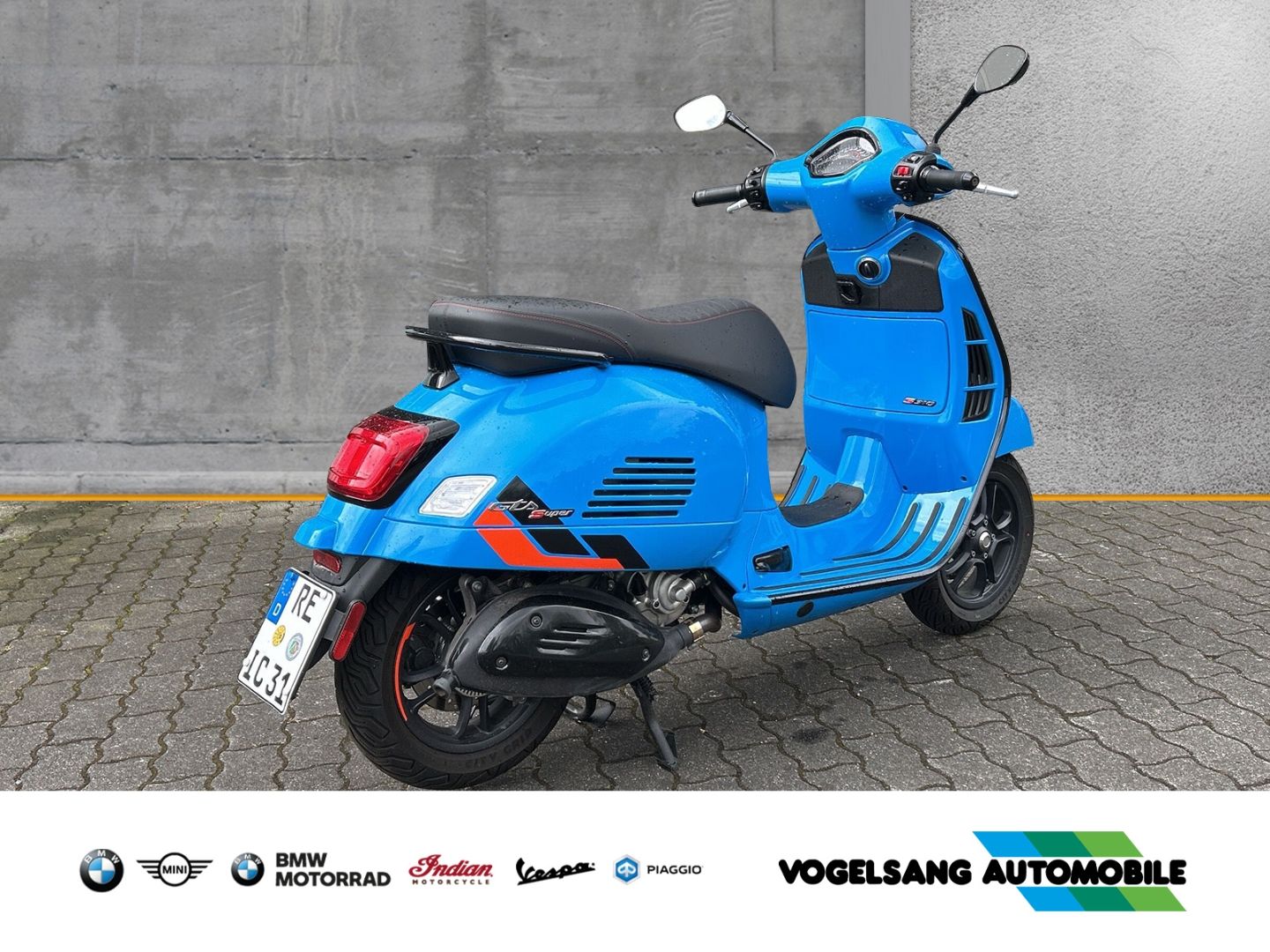 Fahrzeugabbildung Vespa GTS 310 Super Sport HPE, Black Parts, Keyless Ri