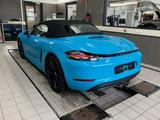 Porsche 718 Boxster miamiblau PCM/SAGA/PDLS+/PASM/Leder - Porsche Boxster: 718