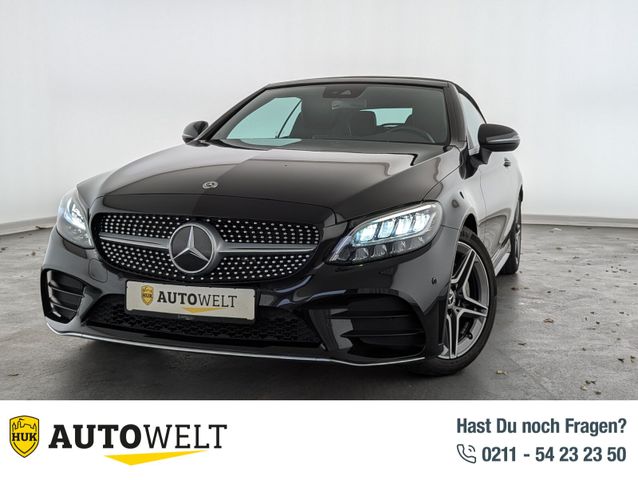 Mercedes-Benz C 180 AMG Line CABRIO LED+NAVI+AIRSCARF+RFK+SHZ+