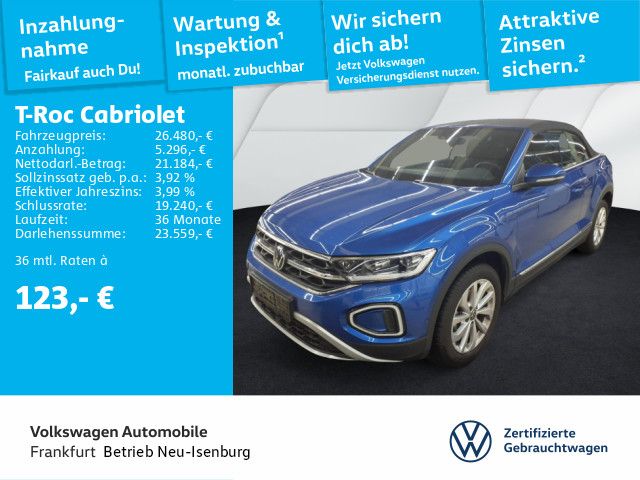 Volkswagen T-Roc Cabriolet 1.0 TSI Style Navi ACC LED-Plus-