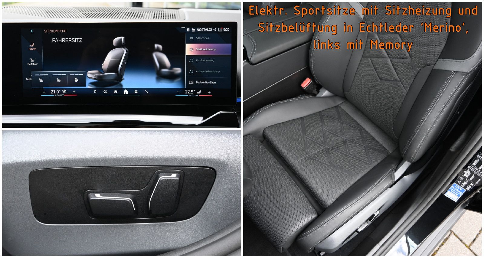 Fahrzeugabbildung BMW 520d xDr. °UVP 88.830€°MERINO°PANO°STHZG°360°
