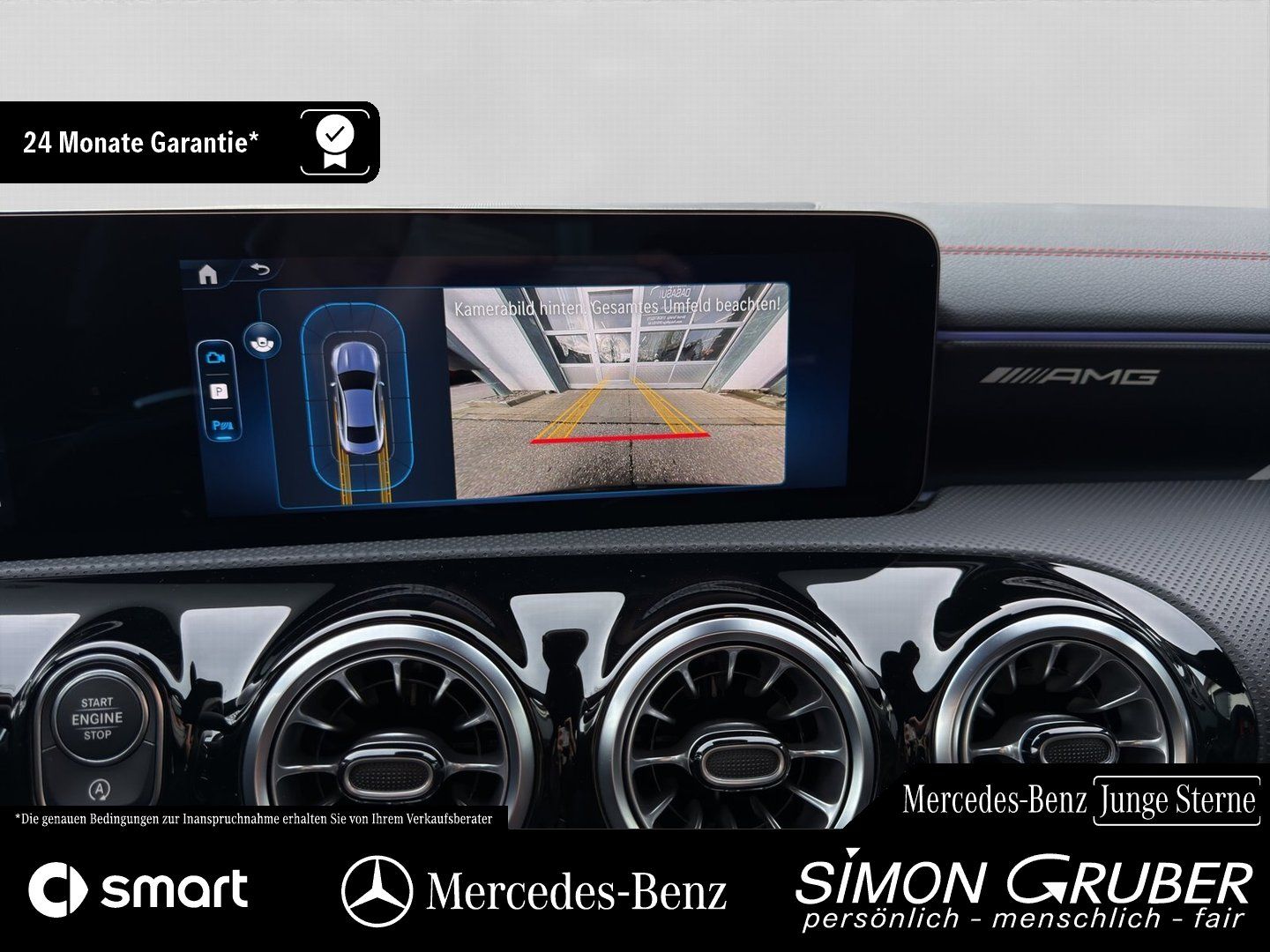 Fahrzeugabbildung Mercedes-Benz CLA 35 4M AMG Night Pano Perfo Sitz Memory Burm