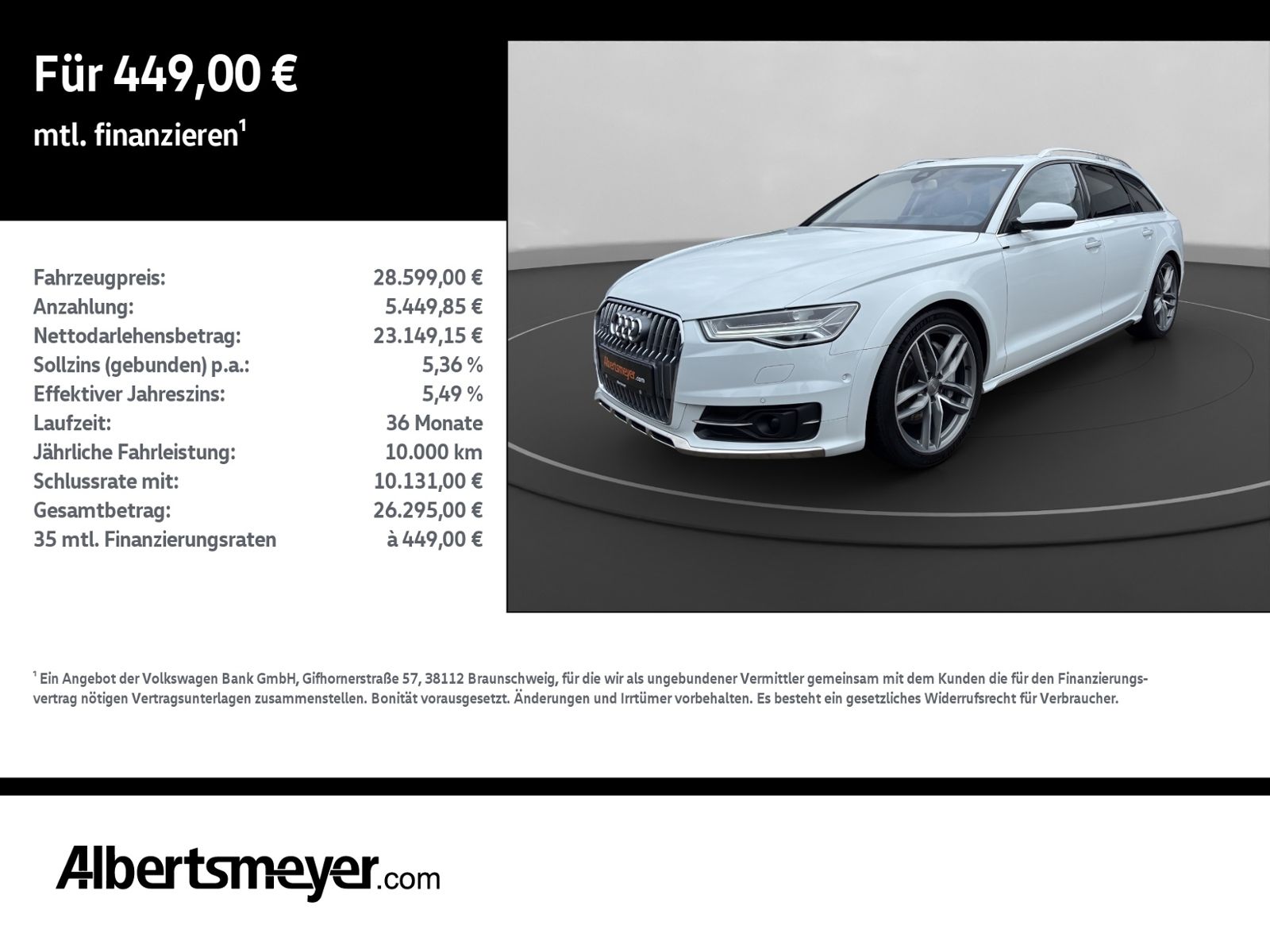 AUDI A6 allroad 3.0 V6 TDI quattro +AHK+LUFT+MATRIX++