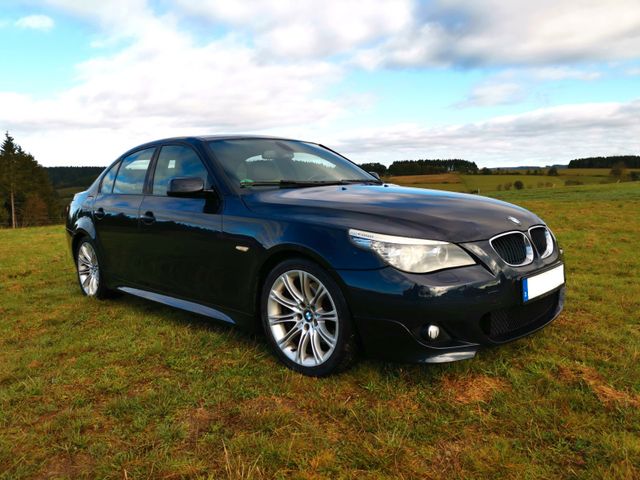 BMW 520d E60 LCI, M-Paket, ATM, 8fach, AHK, TÜV 8/26