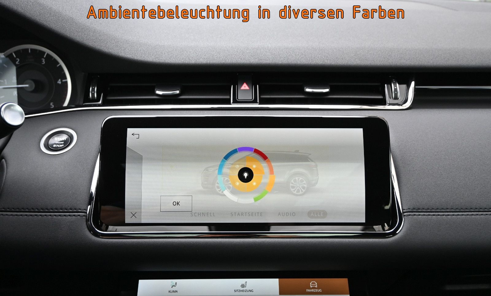 Fahrzeugabbildung Land Rover Range Rover Evoque D200 R-DYNAMIC SE AWD °BLACK°