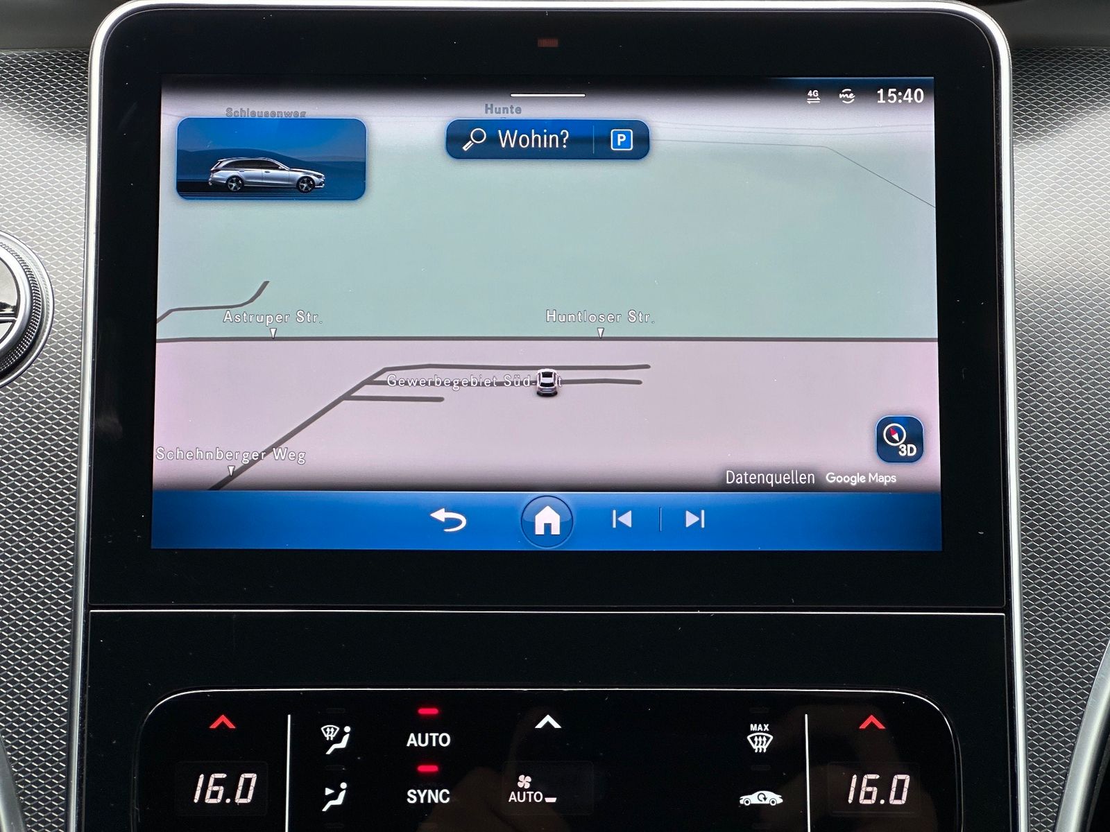 Fahrzeugabbildung Mercedes-Benz C 220 d T 4Matic AMG-Line NAV+LED+AHK+DISTRONIC