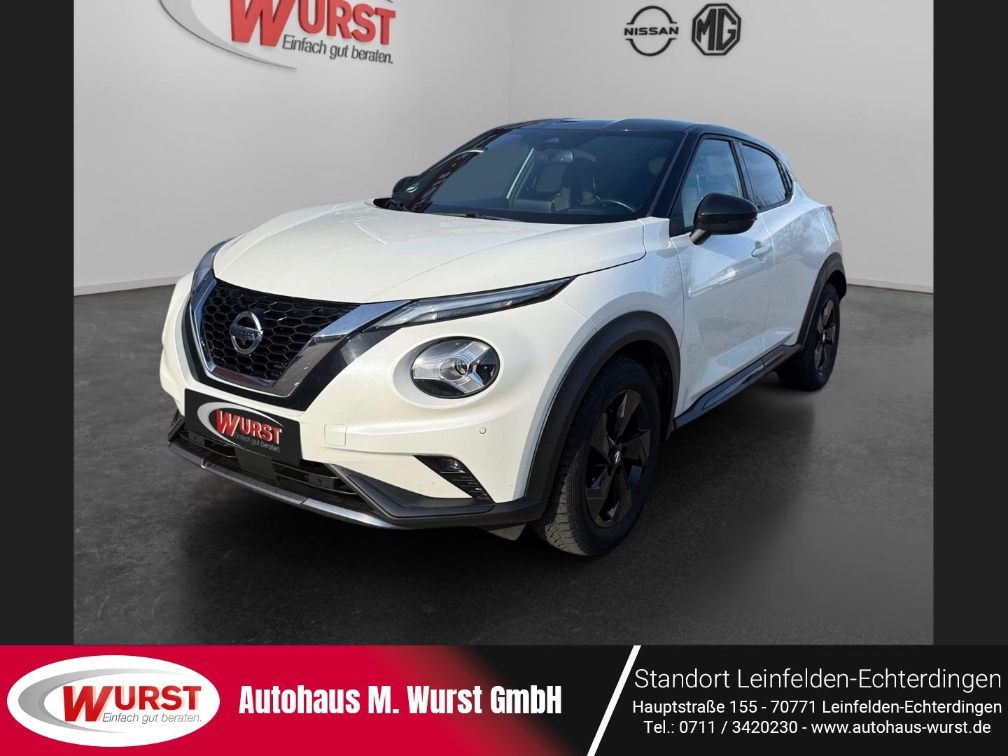 Nissan Juke N-Design 1.0 DIG-T Automatik Scheibenheizun