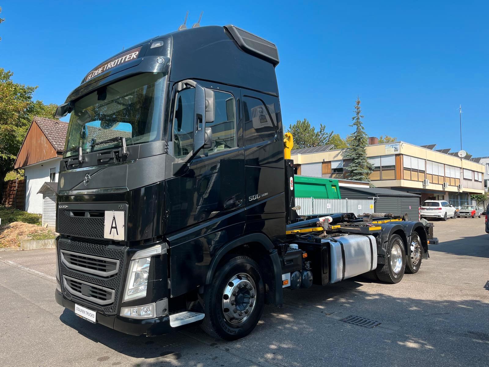 Volvo FH 500 XL*6x2*Abrollkipper HYVA 20.60*E6*