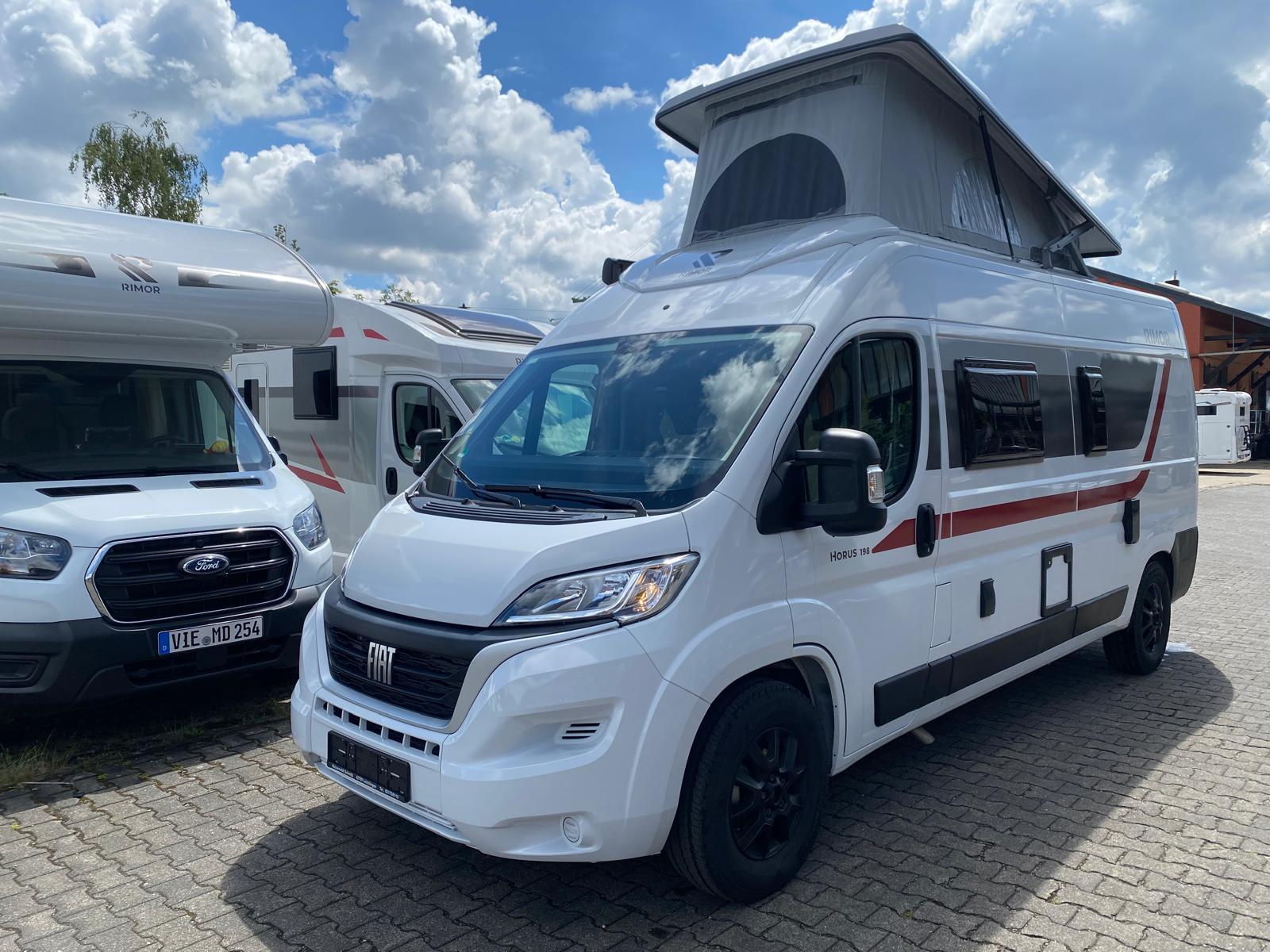 Rimor Horus 198, Einzelbetten auf 6 Meter mit PopUp