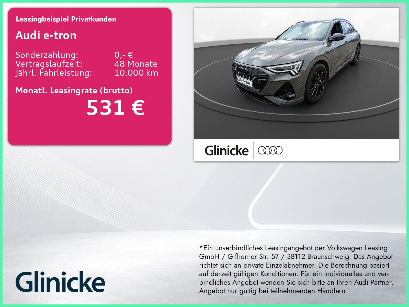 Audi e-tron 55 qu. S line Black AHK Matrix LM 21" 360