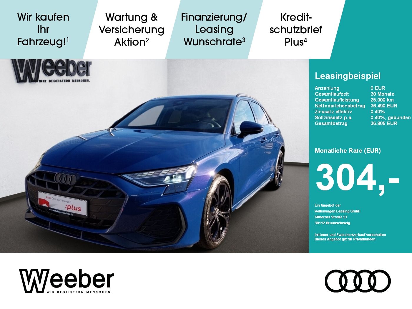 Audi A3 Sportback s line HUD*AHK*NAVI*MATRIX*LEDER*SO