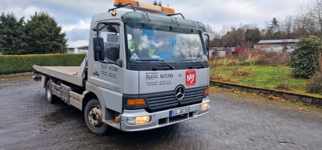 Mercedes-Benz Atego 818 L /Winde/SCHIEBEPLATATEAU/Brille