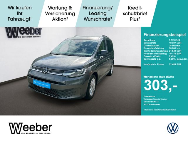VW Caddy Life *PDC*VORB. AHK*LED*NAVI*SHZ*GRA*