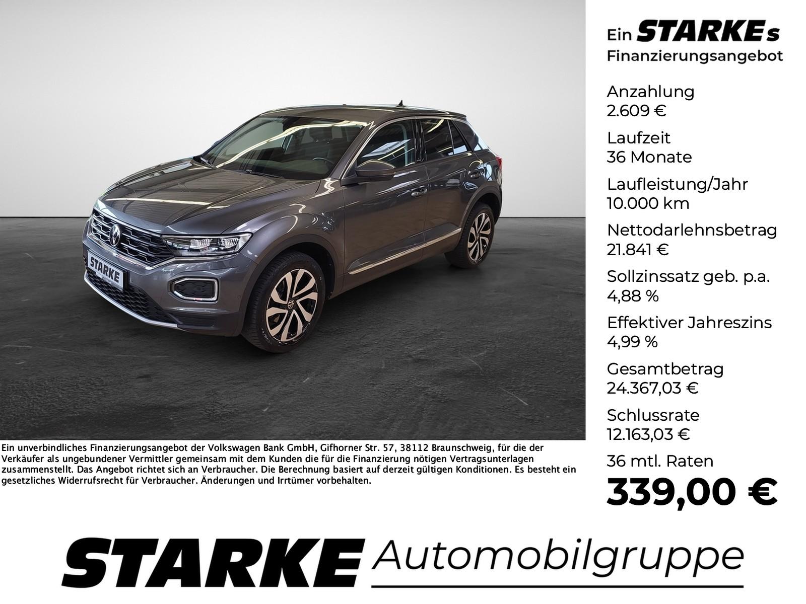 Volkswagen T-Roc 2.0 TDI Style LED Navi ACC Kamera Sitzheiz