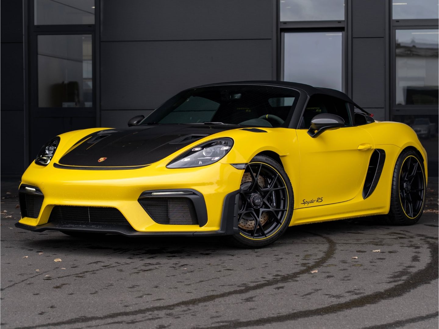 Porsche 718 Spyder RS Weissach Chrono Lift 90L BOSE