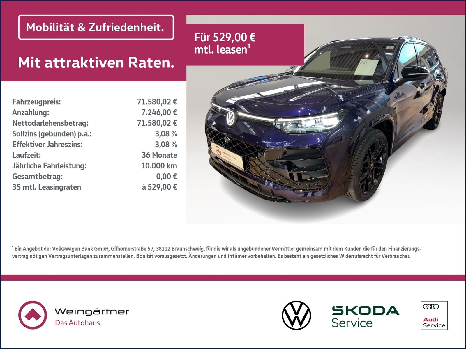 Tayron R-Line 2.0 TDI 4MOTION, BlackStyle, Sthzg