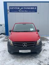 Mercedes-Benz Vito 110 LANG 6G KLIMA TEMPOMAT 2-SITZE SCHRÄNKE - rote Mercedes-Benz Vito