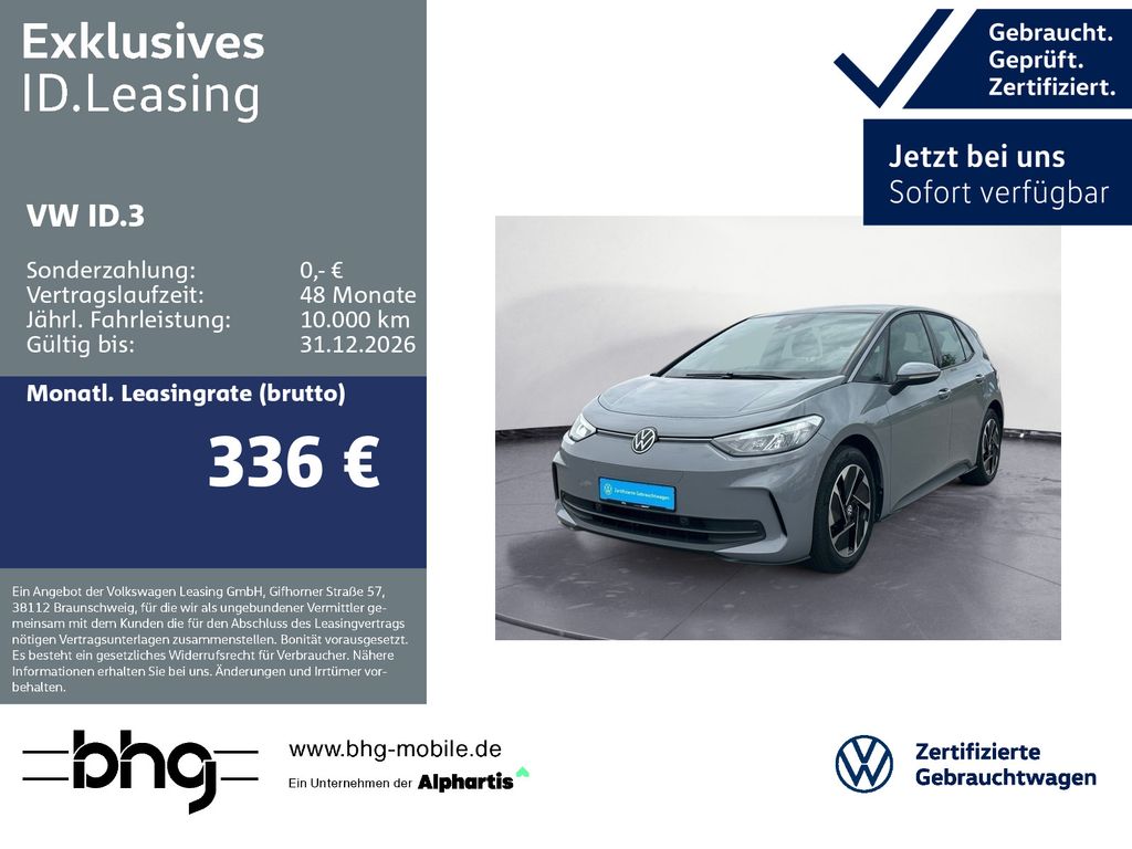 ID.3 Pro Automatik Fahrprofil Navi Assist DAB+
