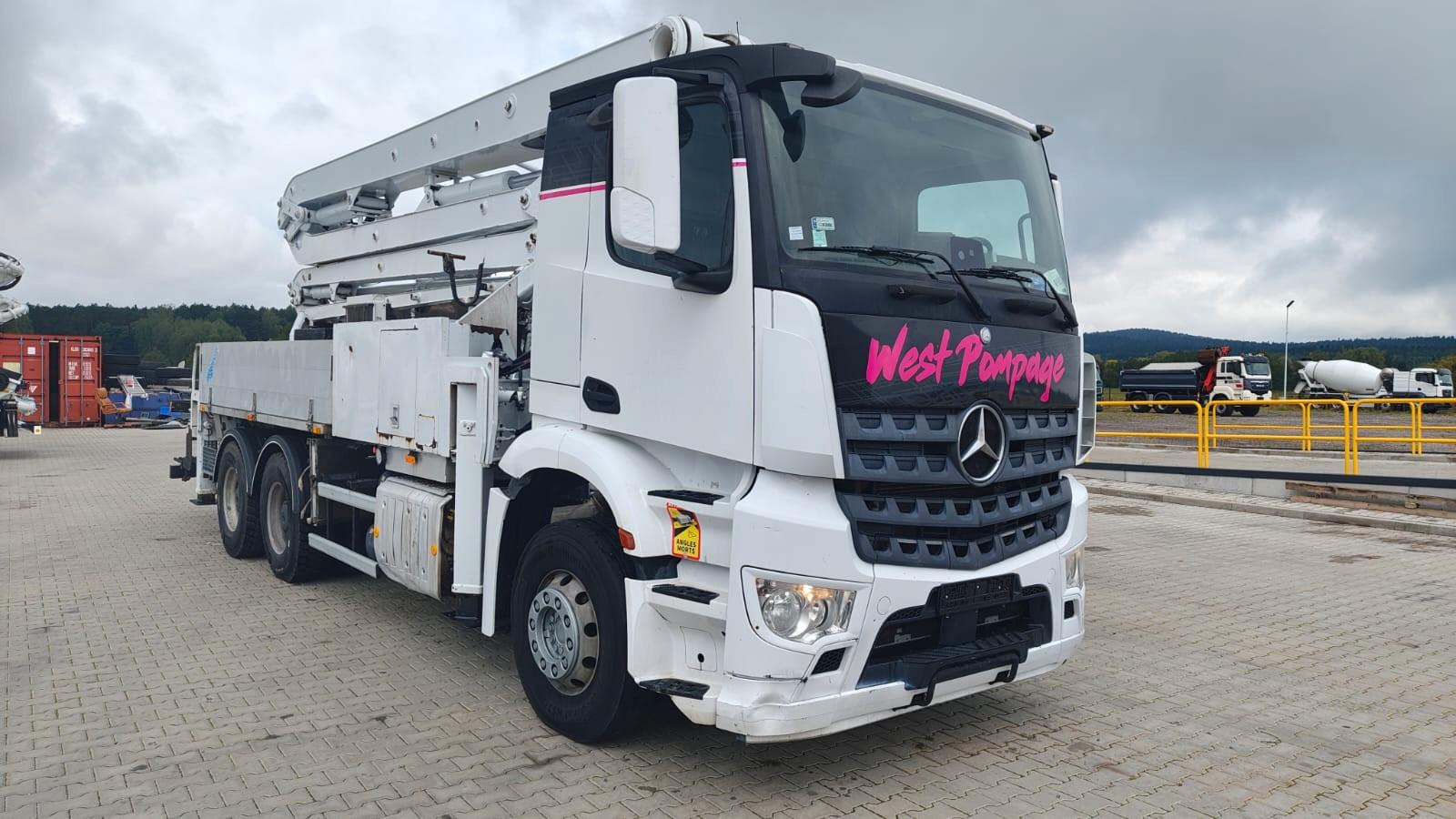 Mercedes-Benz AROCS 3342 6X4 MIT BETONSTAR BST 30.14-4Z, 2018