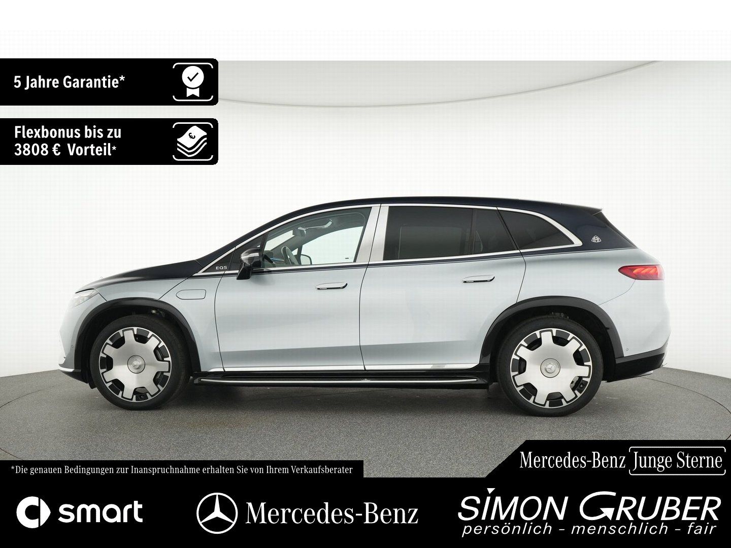 Fahrzeugabbildung Mercedes-Benz EQS 680 SUV Maybach First Class Executive Chauff