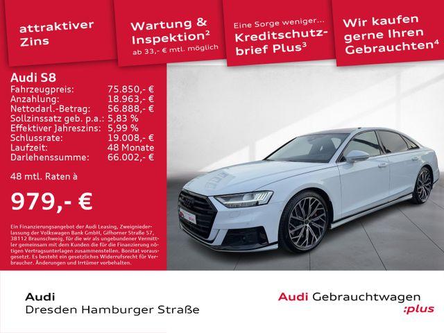 Audi S8 4.0TFSI quattro Matrix Panorama Standhz. AHZV