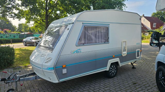Beyerland Vitesse 400-2-Top Zustand-TÜV+Gaspr neu-Vorzelt