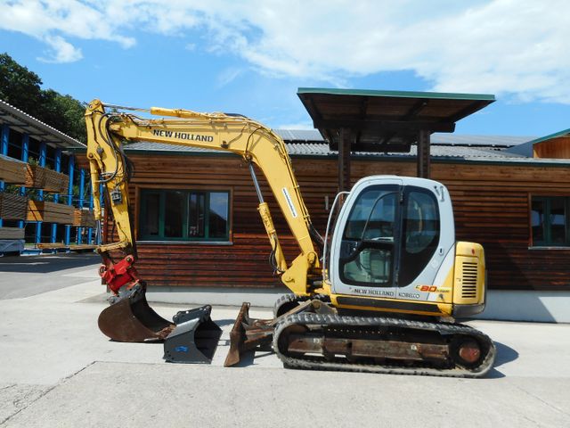 Kobelco New Holland E80-1 ES mit POWERTILT