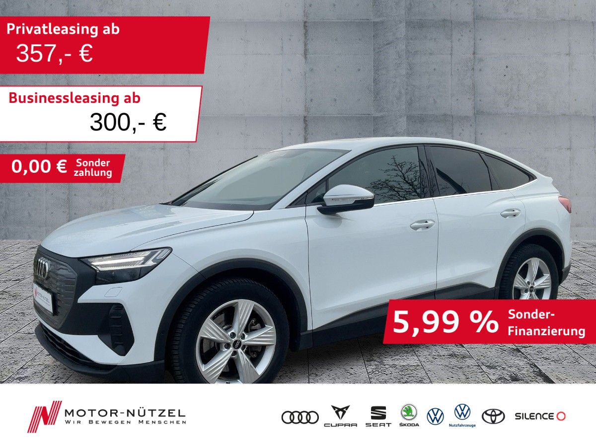 Audi Q4 Sportback e-tron 40 MATRIX+NAVI+SONOS+RFK+ACC