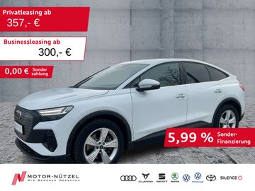 Audi Leasingangebot: Audi Q4 Sportback e-tron 40 MATRIX+NAVI+SONOS+RFK+ACC