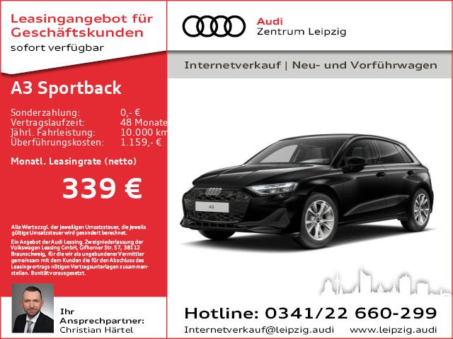 Audi A3 Sportback 35 TFSI LED*WR*Sportsitze*17Zoll**