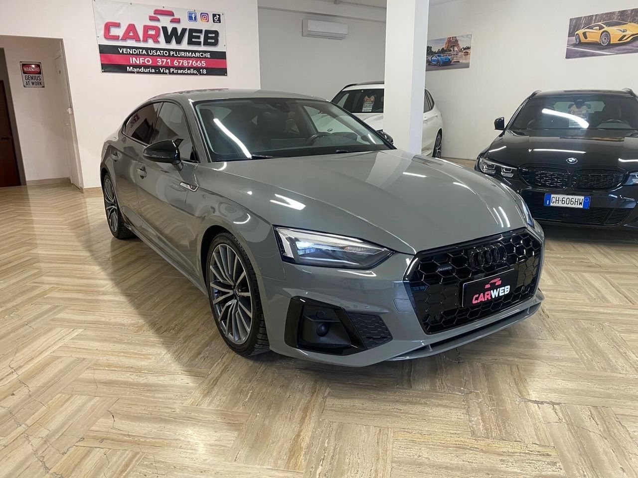 Audi AUDI A5 SPB 40 TDI QUATTRO S TRONIC S LINE EDITI imagem 3