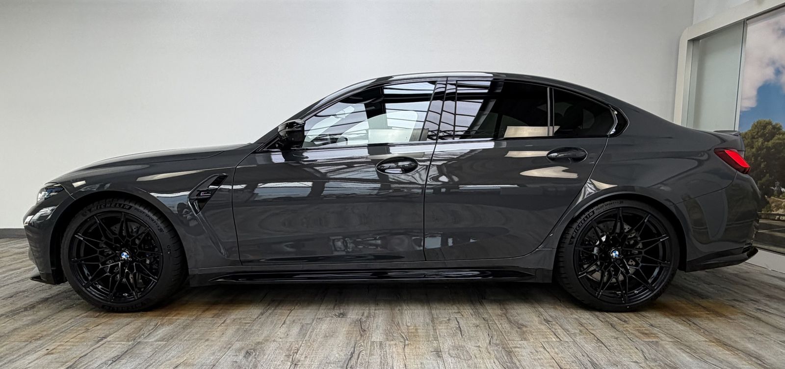 BMW M3 xDrive Competition Sitzlüft. ACC 360° Carbon imagem 3
