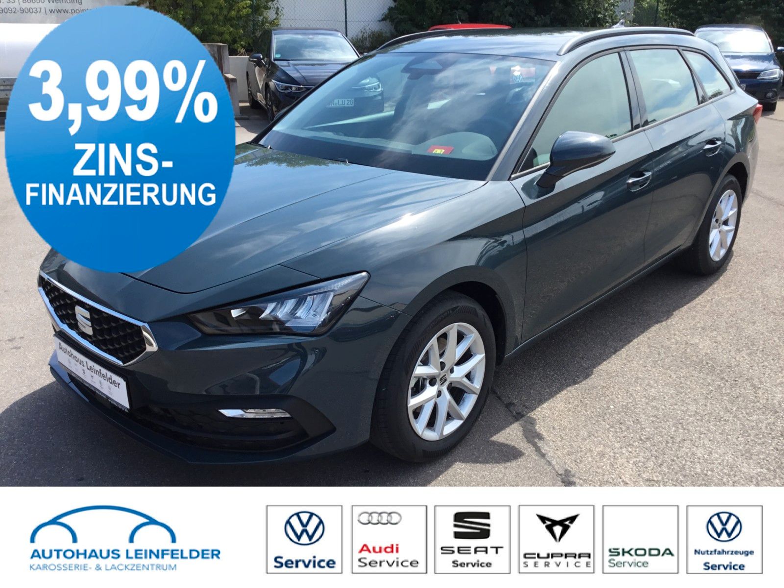Fahrzeugabbildung SEAT Leon 1.5 eTSI Style DSG Sportstourer+LED+ACC+AHK