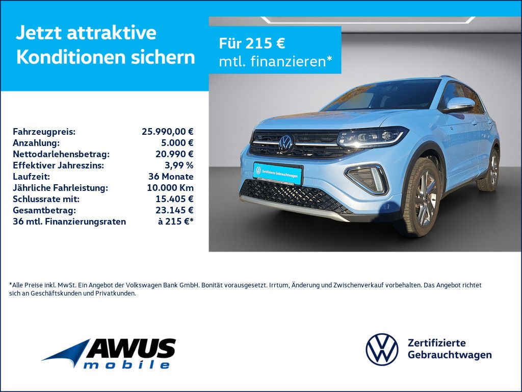Volkswagen T-Cross 1.0TSI DSG R-Line foto 1
