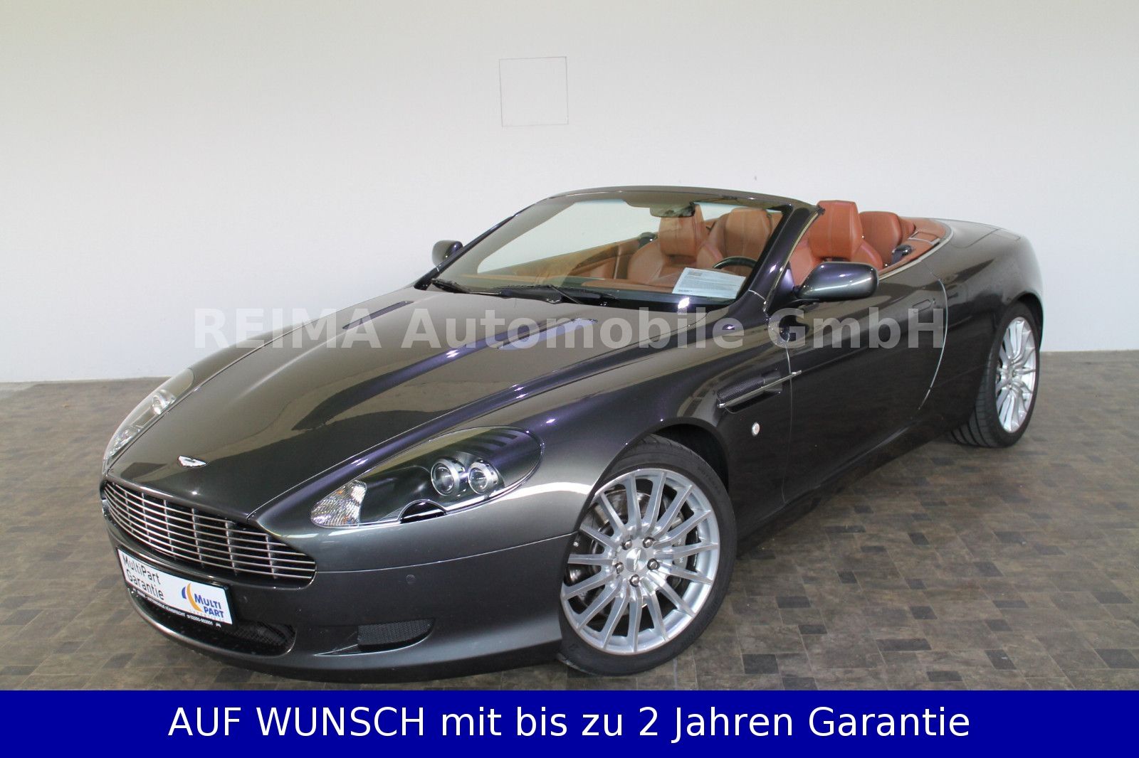 Fahrzeugabbildung Aston Martin DB9 Volante 5.9 i V12 Cabrio, Deut. Auslieferung