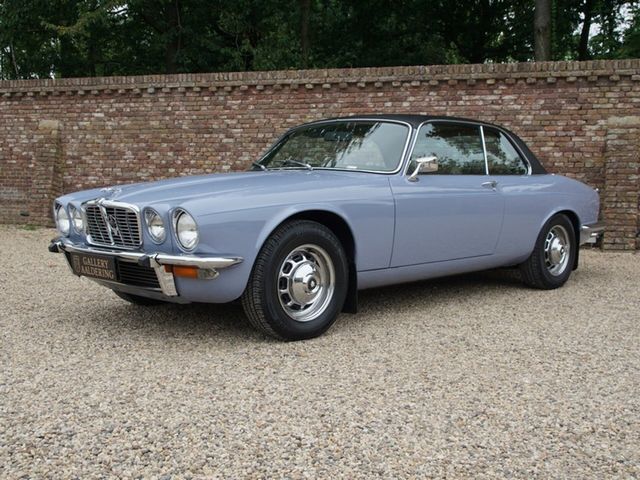 Jaguar XJ6 4.2 Coupe Series 2 RHD "Lavender Blue" over