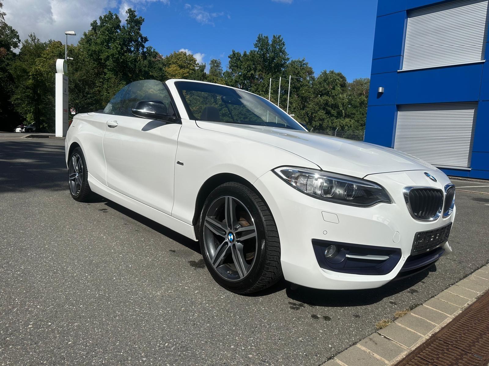 BMW 218 i Cabrio Sport Line
