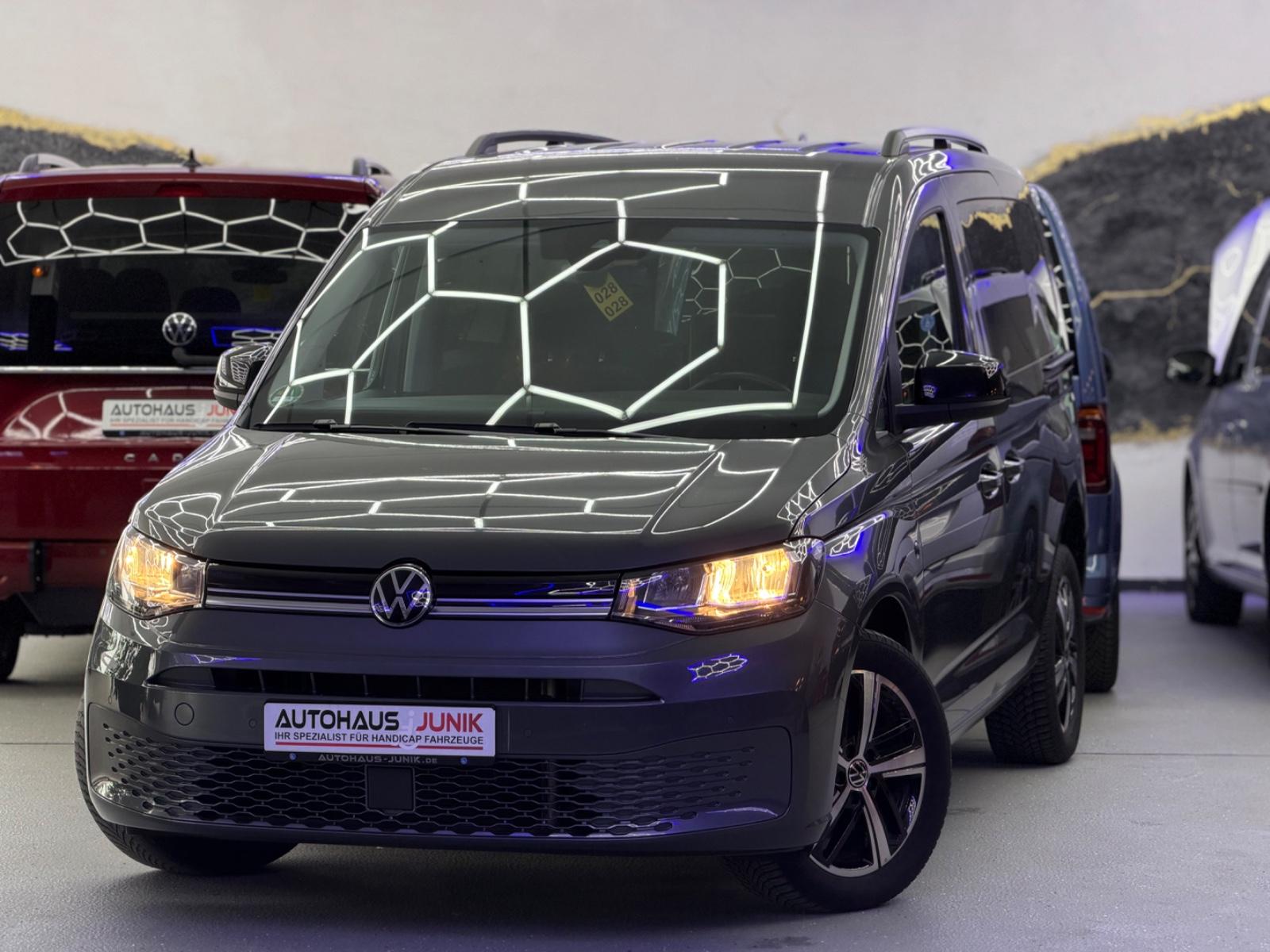 Volkswagen Caddy Life DSG-Behindertengerecht-Rampe