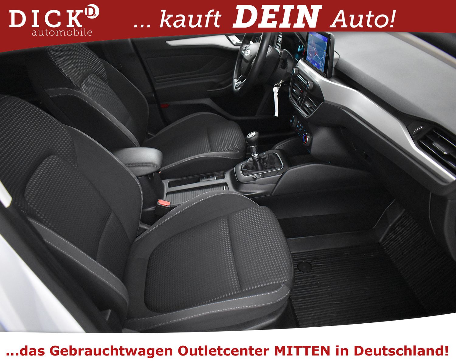 FORD Focus 1.0 C&C >NAVI+KAMER+LED+SHZ+TEMP+SPUR+DAB+ - Image 12