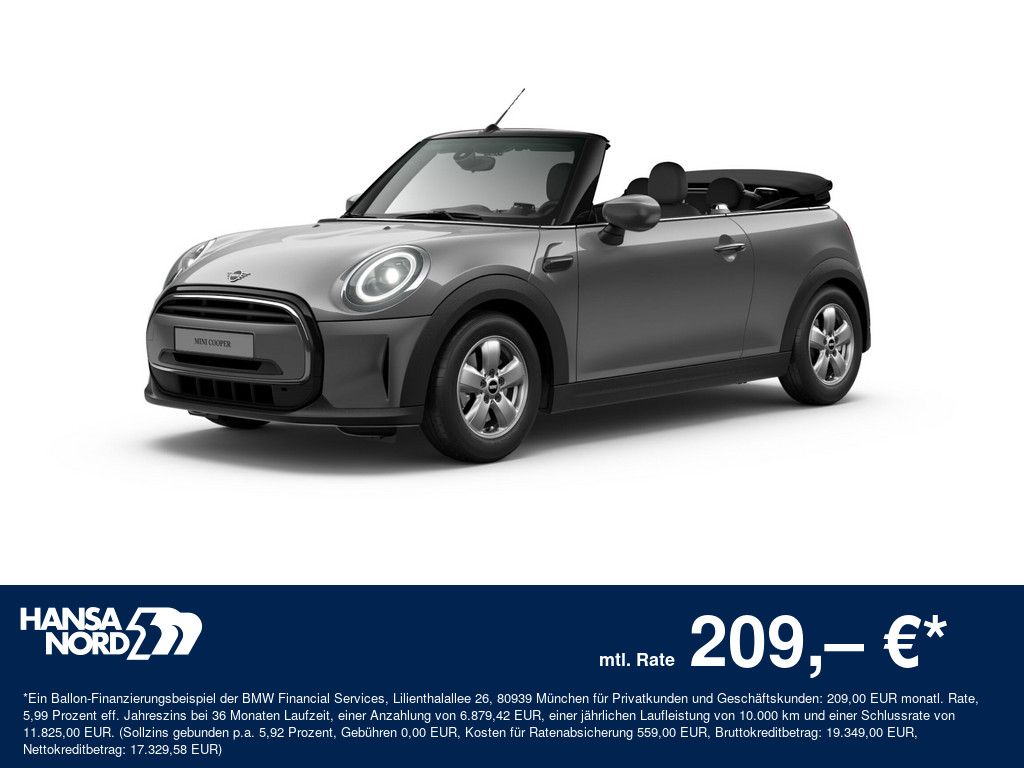 MINI Cooper Cabrio ESSENTIAL TRIM LED KAMERA PDC ALU