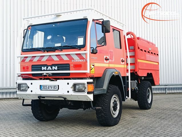 MAN LE 18.220 4x4 -4.000 ltr -200 ltr Foam -Camper -