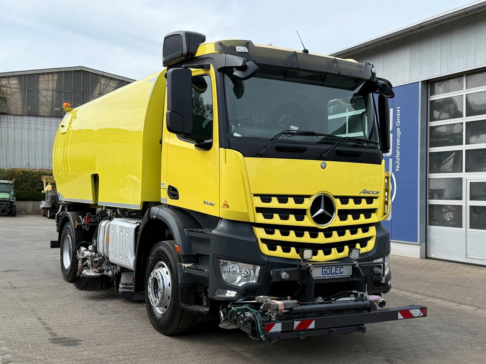 Mercedes-Benz 1836 Kehrmaschine Nothhelfer Kobit K8