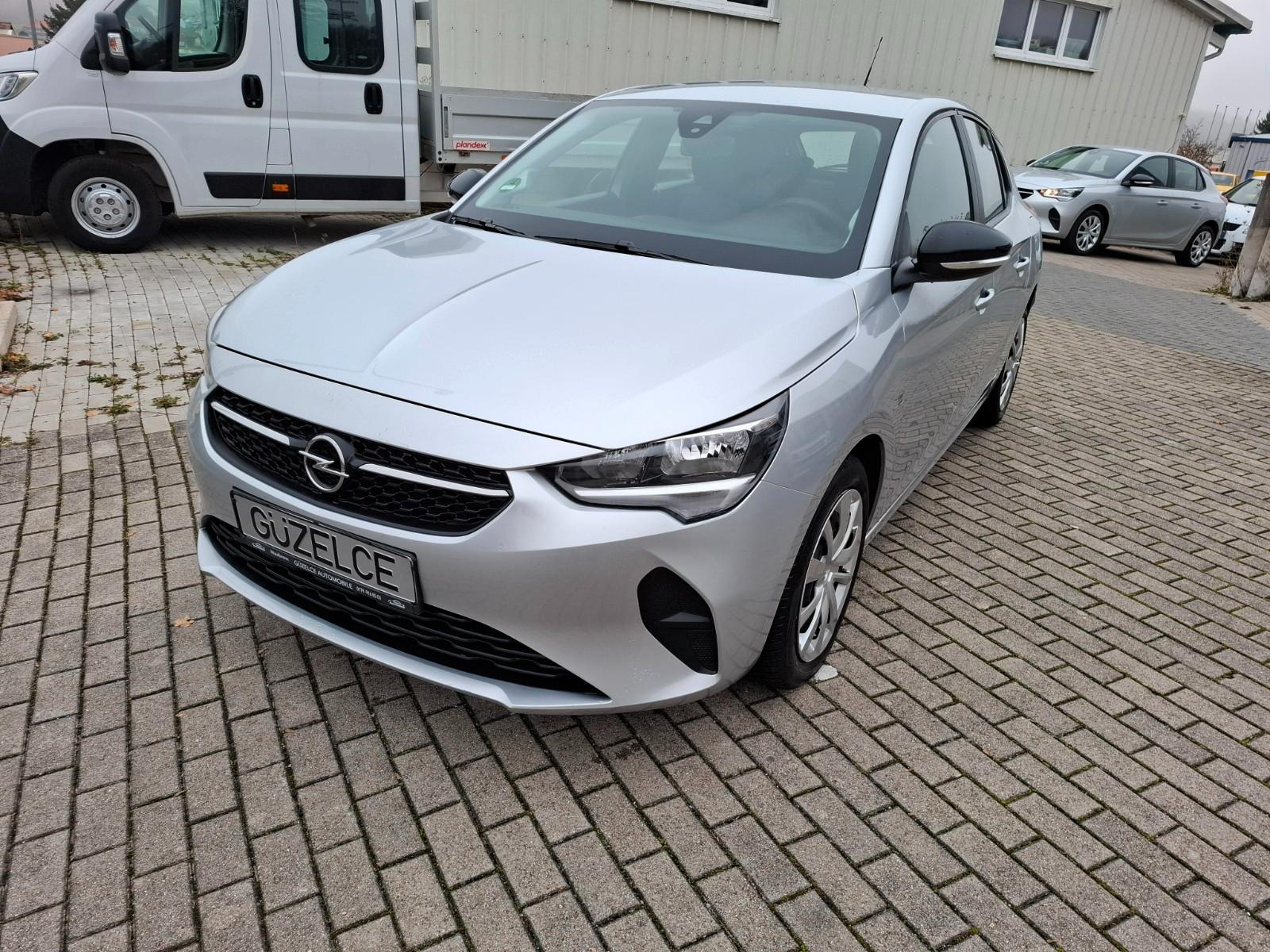 Opel Corsa 1.2 Edition/ 5 türig/erst 76tkm/silber