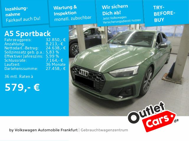 Audi A5 Sportback 40 TDI quattro S-tronic S-Line 20"A